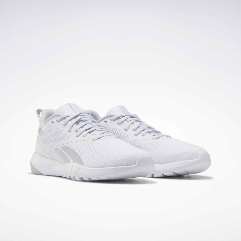 Reebok Flexagon Force 4 Koulutus Shoes Valkoinen Harmaat Hopea | RYHXBQ-257