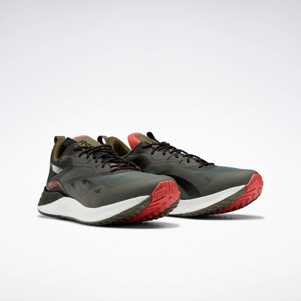 Reebok Floatride Energy 3 Adventure Koulutus Shoes Vihreä Mustat Valkoinen | PNFLYM-275