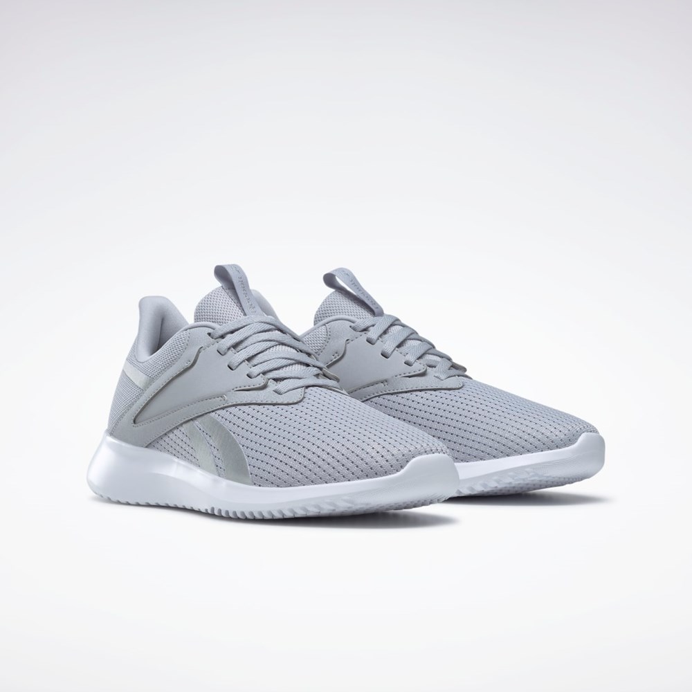 Reebok Fluxlite Koulutus Shoes Harmaat Hopea Valkoinen | DCMPIV-136