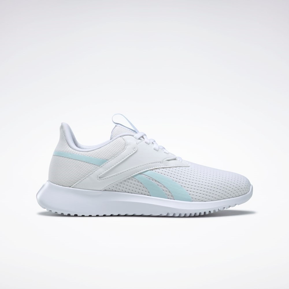 Reebok Fluxlite Koulutus Shoes Valkoinen Sininen Valkoinen | DGQPFA-948