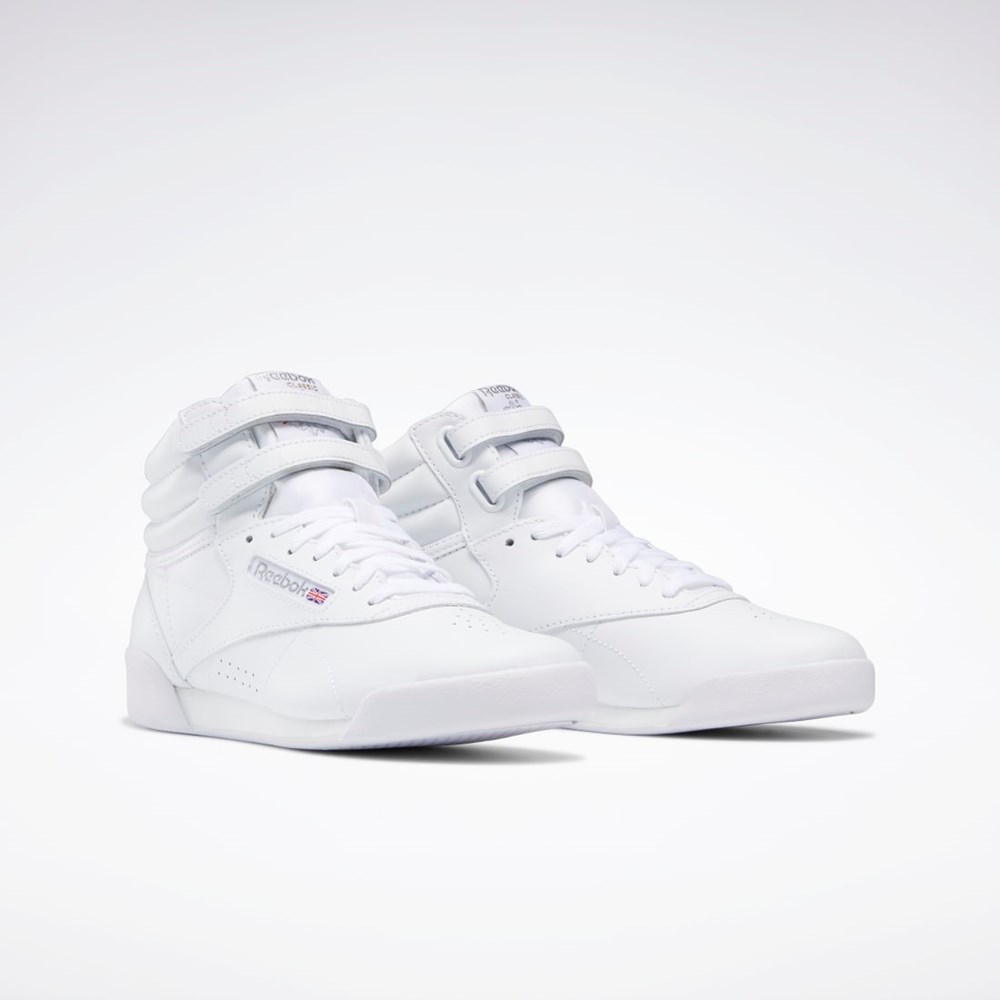 Reebok Freestyle Hi Shoes - Grade School Valkoinen | UPXILF-728