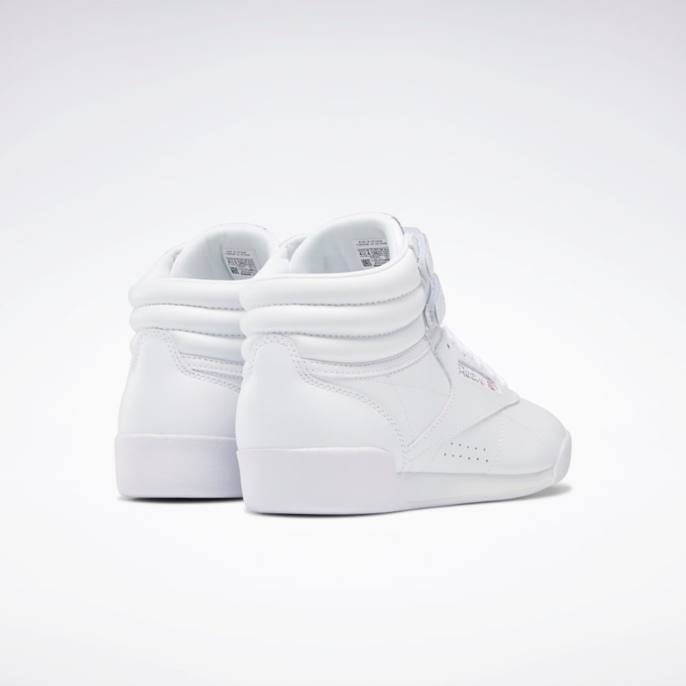Reebok Freestyle Hi Shoes - Grade School Valkoinen | UPXILF-728