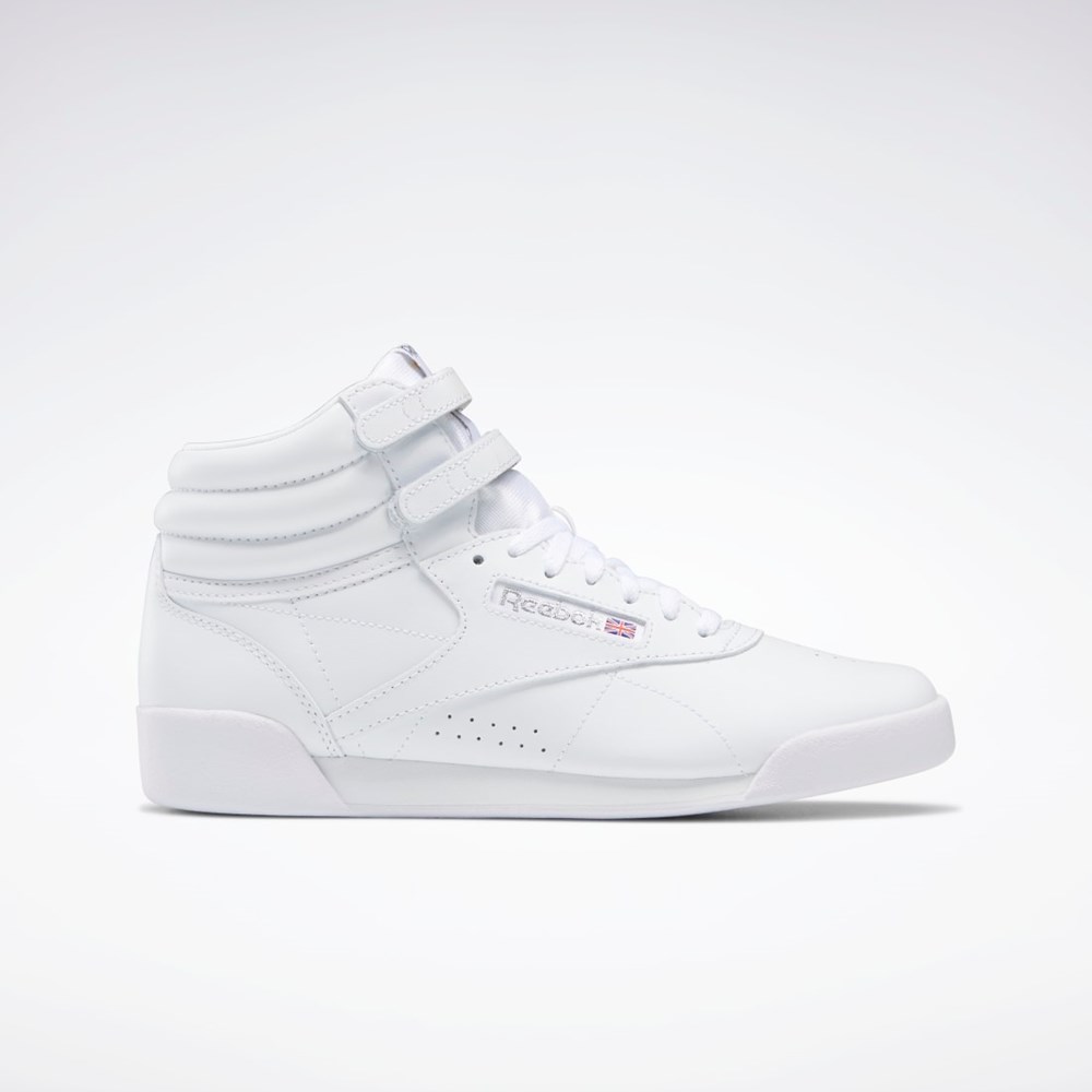 Reebok Freestyle Hi Shoes - Grade School Valkoinen | UPXILF-728