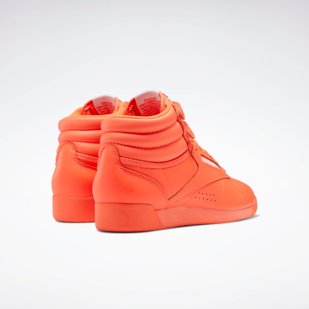 Reebok Freestyle Hi Shoes Oranssi Oranssi Valkoinen | GRLYDK-490
