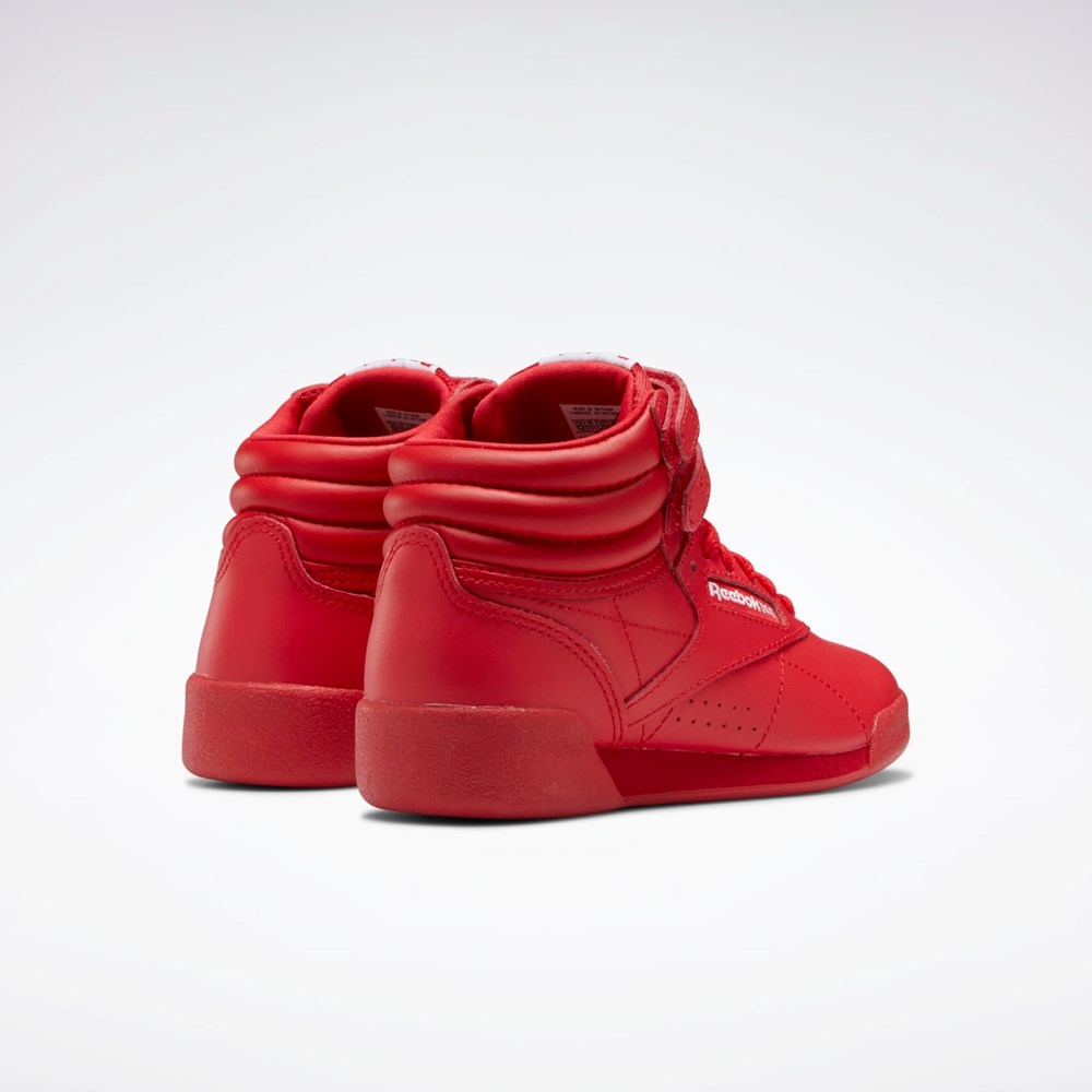 Reebok Freestyle Hi Shoes - Preschool Punainen Punainen Valkoinen | ILWGQA-324