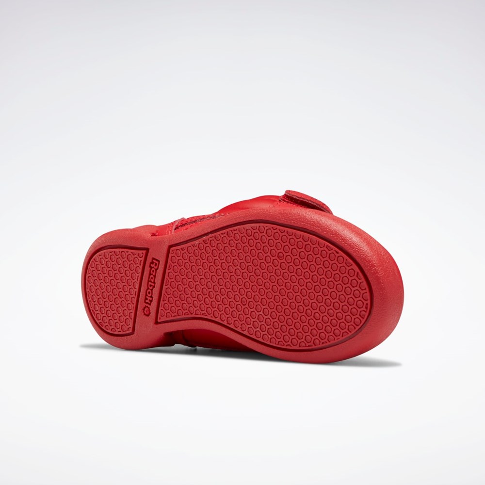 Reebok Freestyle Hi Shoes - Preschool Punainen Punainen Valkoinen | ILWGQA-324