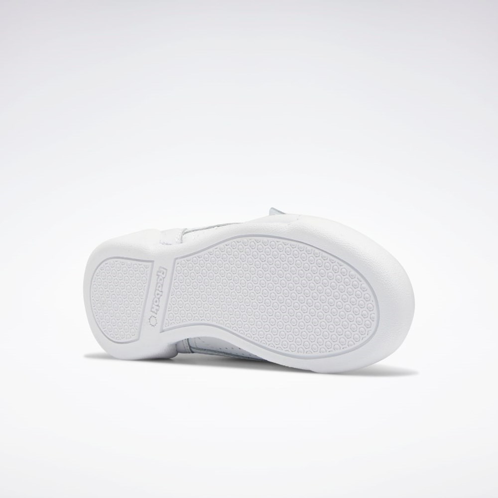 Reebok Freestyle Hi Shoes - Preschool Valkoinen Valkoinen Valkoinen | BLZPFI-598