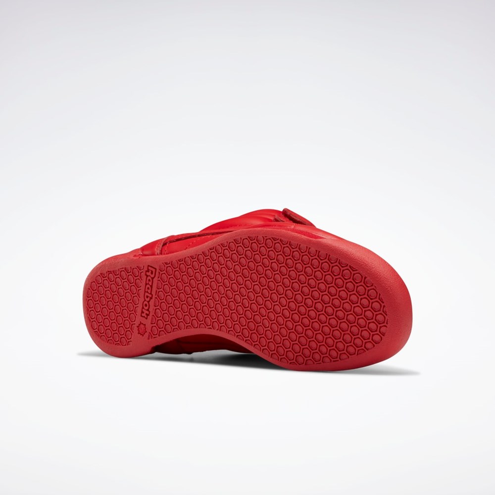 Reebok Freestyle Hi Shoes Punainen Punainen Valkoinen | JLFPUG-182