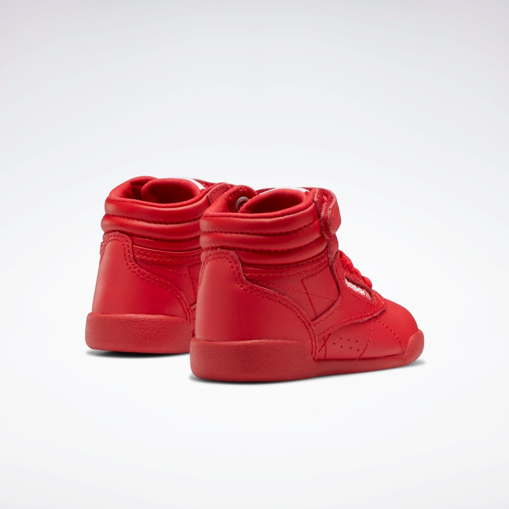 Reebok Freestyle Hi Shoes - Toddler Punainen Punainen Valkoinen | EIZMWG-357