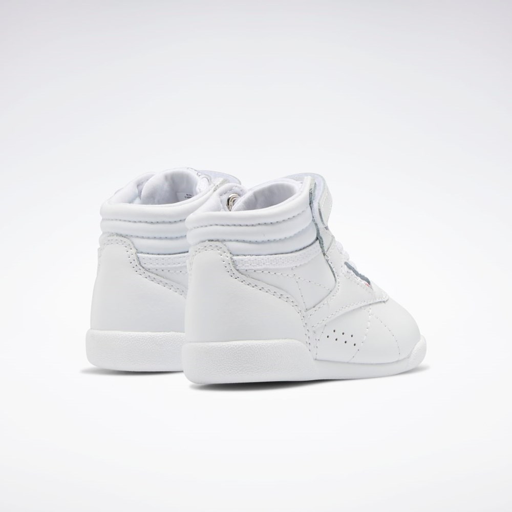Reebok Freestyle Hi Shoes - Toddler Valkoinen Valkoinen Valkoinen | POZJEA-403