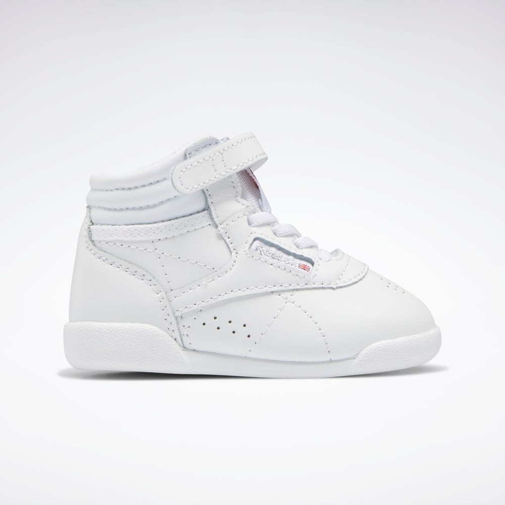 Reebok Freestyle Hi Shoes - Toddler Valkoinen Valkoinen Valkoinen | POZJEA-403
