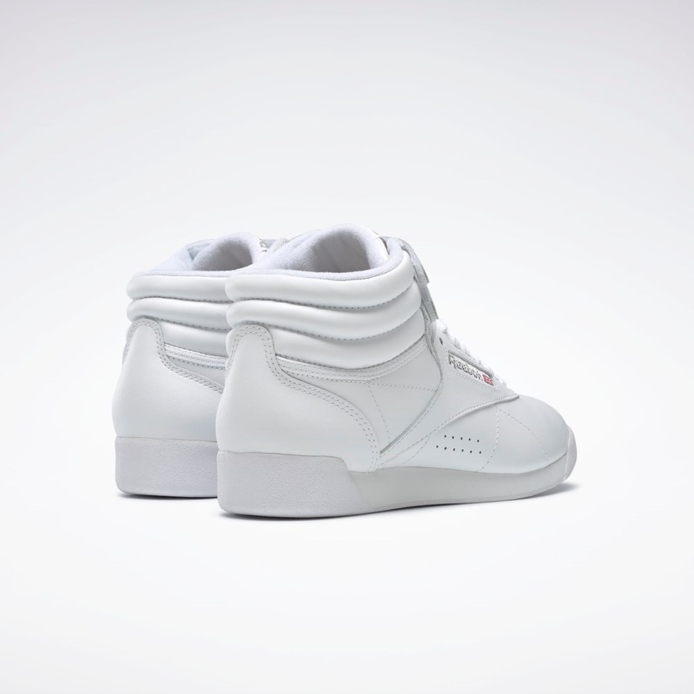 Reebok Freestyle Hi Shoes Valkoinen | YRASVW-876