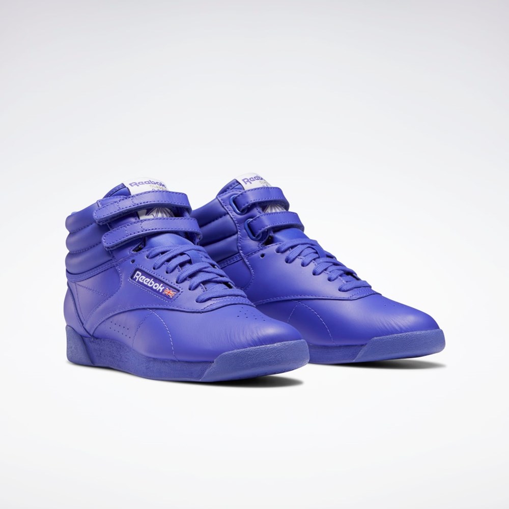 Reebok Freestyle Hi Shoes Violetit Violetit Valkoinen | LQCYON-178