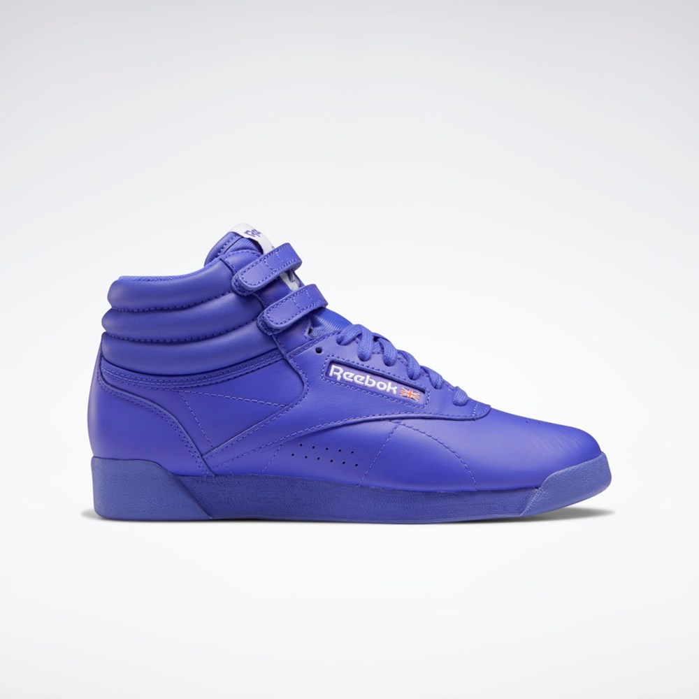Reebok Freestyle Hi Shoes Violetit Violetit Valkoinen | LQCYON-178
