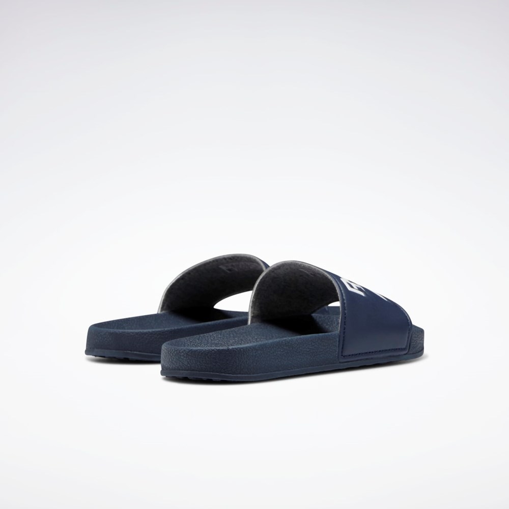 Reebok Fulgere Slides - Preschool Laivastonsininen Laivastonsininen Valkoinen | HSEVGO-785