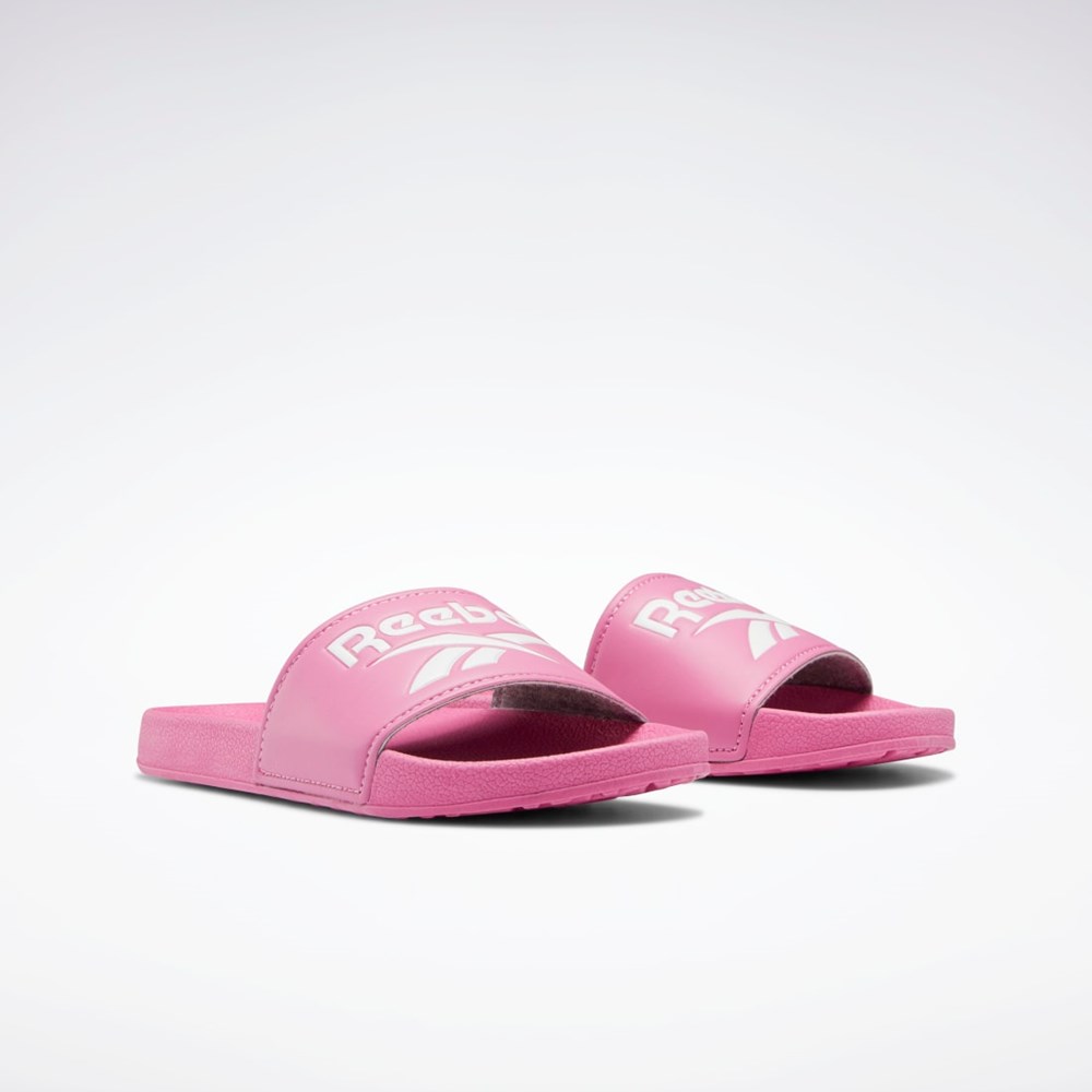 Reebok Fulgere Slides - Preschool Pinkki Pinkki Valkoinen | LRUXYW-619