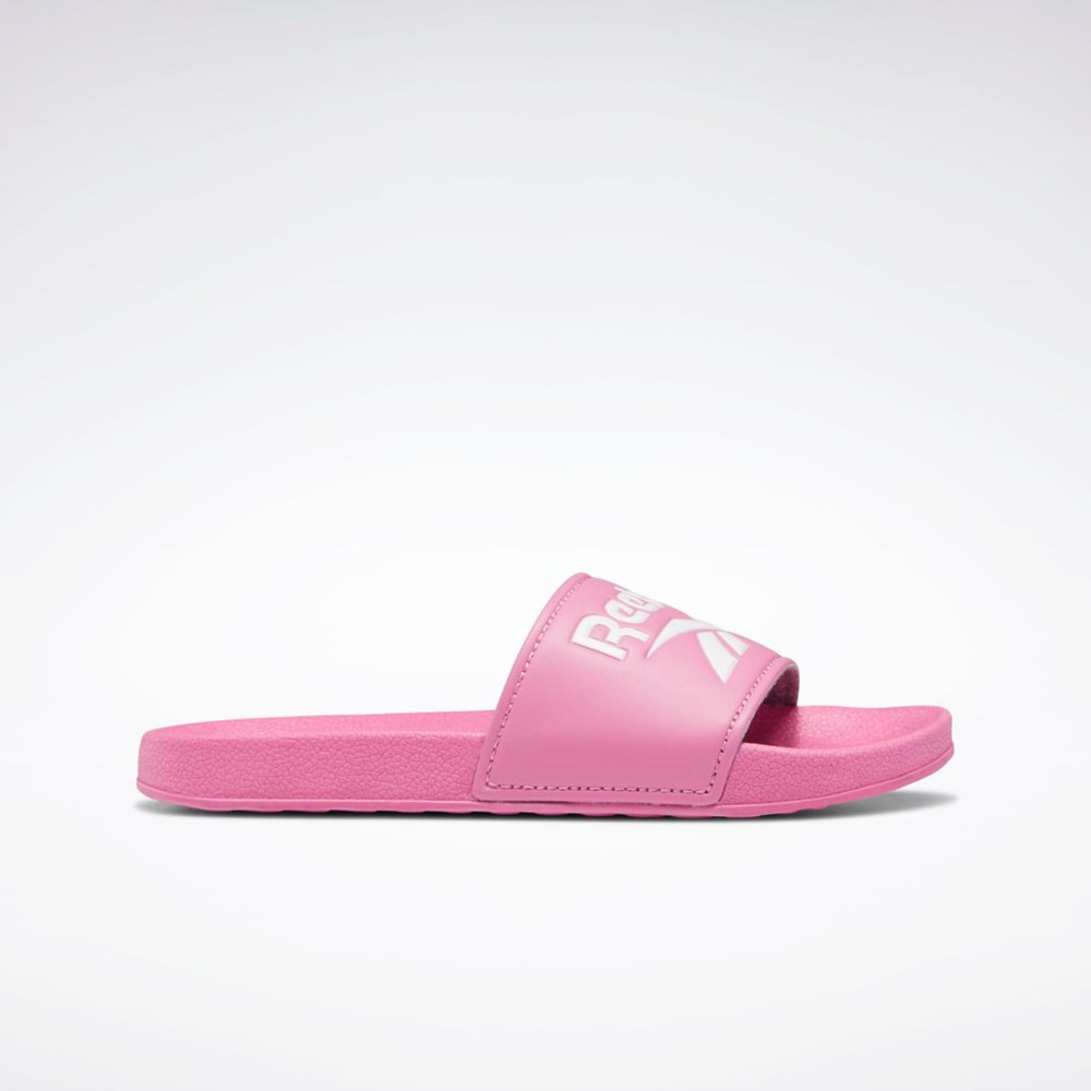 Reebok Fulgere Slides - Preschool Pinkki Pinkki Valkoinen | LRUXYW-619