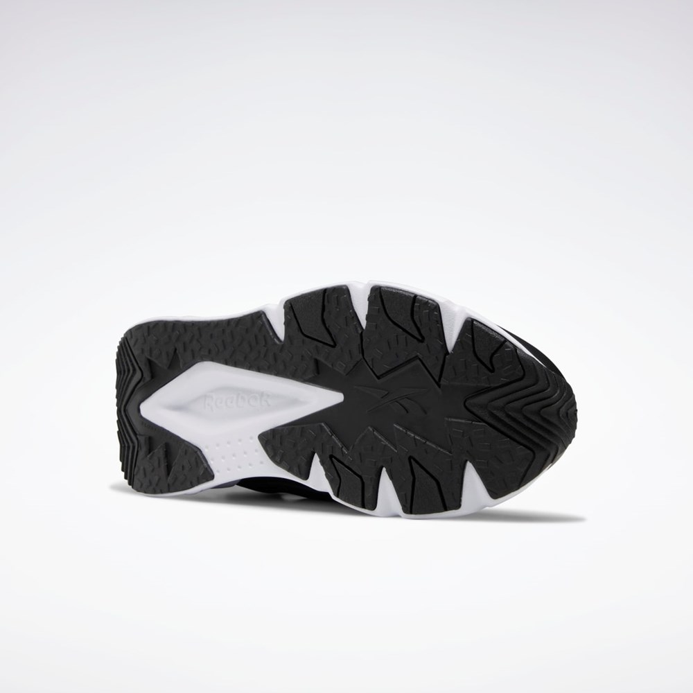 Reebok Furylite 95 Shoes Mustat Valkoinen Tummanhopea | DLKBOP-651