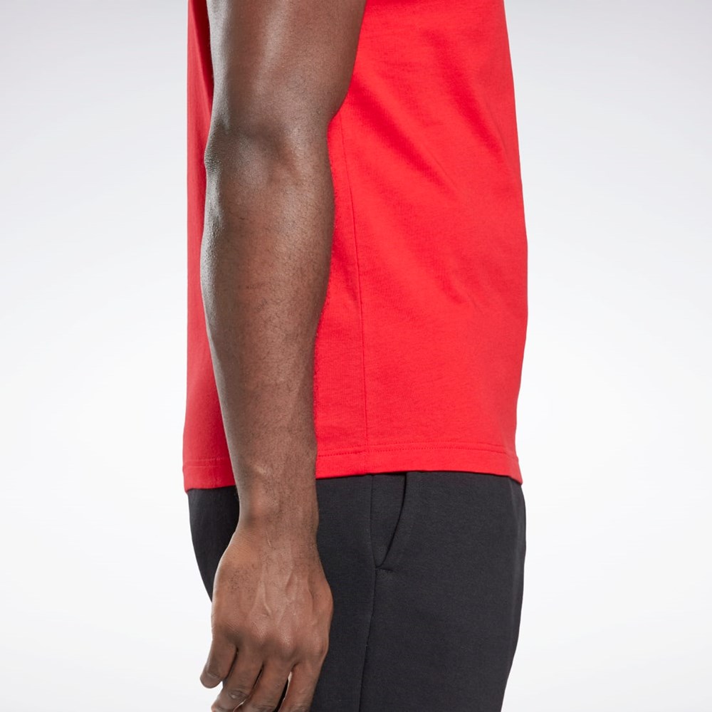 Reebok Graafinen Series Linear Logo Tee Punainen | IPZKOQ-258