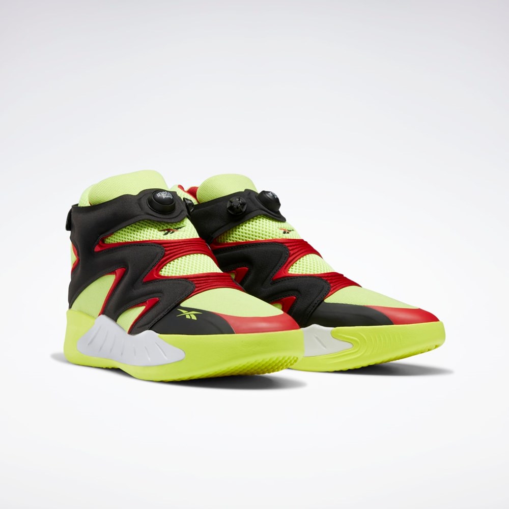 Reebok Instapump Fury Zone Basketball Shoes Keltainen Mustat Punainen | ZTJFHU-083
