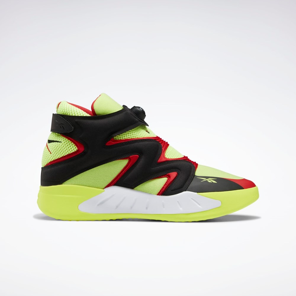 Reebok Instapump Fury Zone Basketball Shoes Keltainen Mustat Punainen | ZTJFHU-083