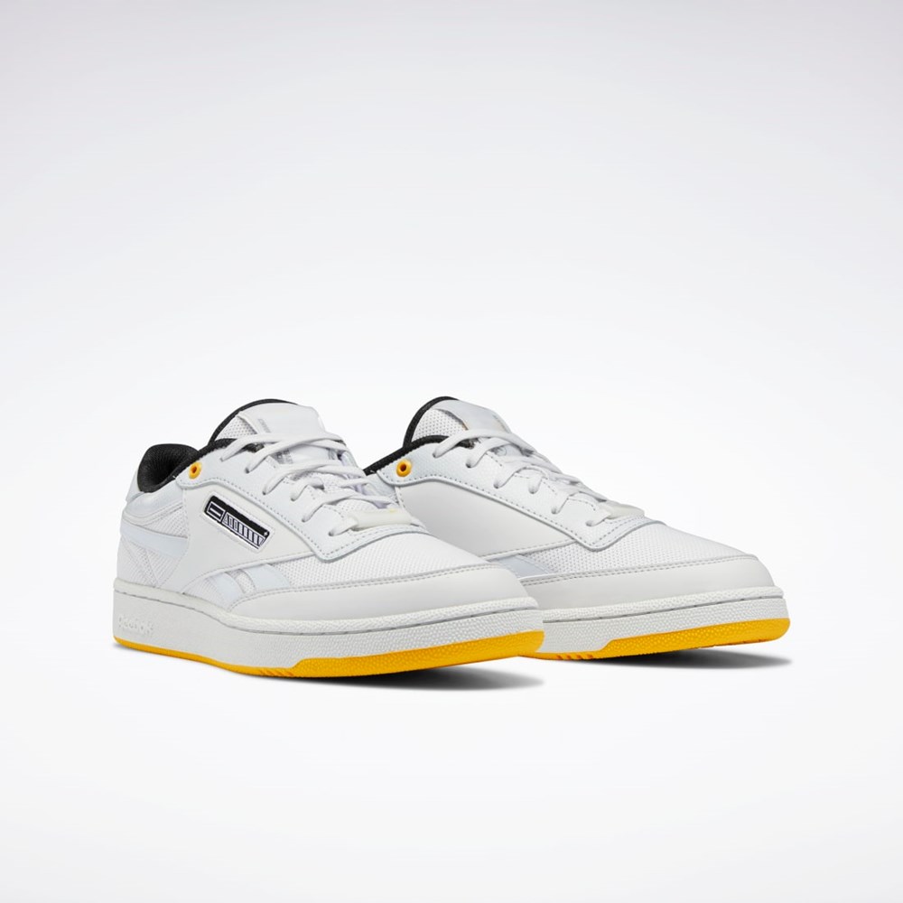 Reebok Jurassic World Club C Revenge Shoes Valkoinen Hopea Kultaiset | JMNOYW-927