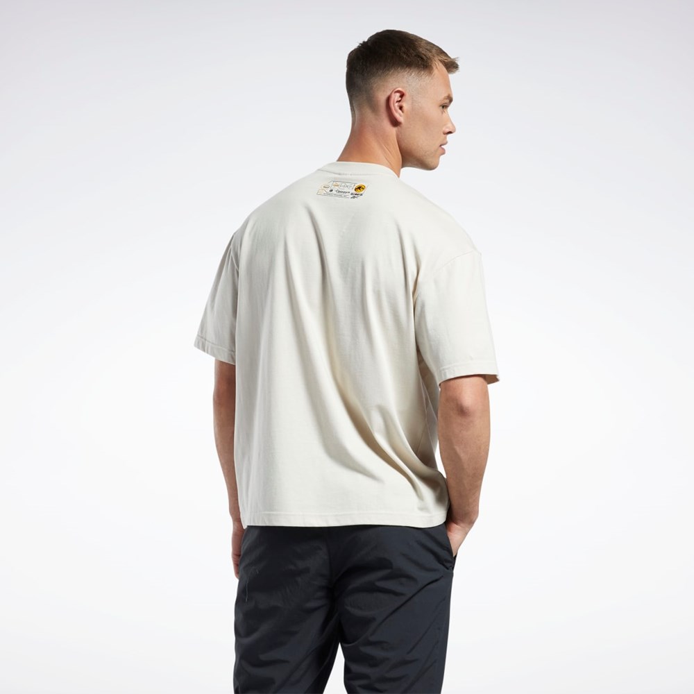 Reebok Jurassic World Fossil T-Shirt Stucco | KTZOMR-714