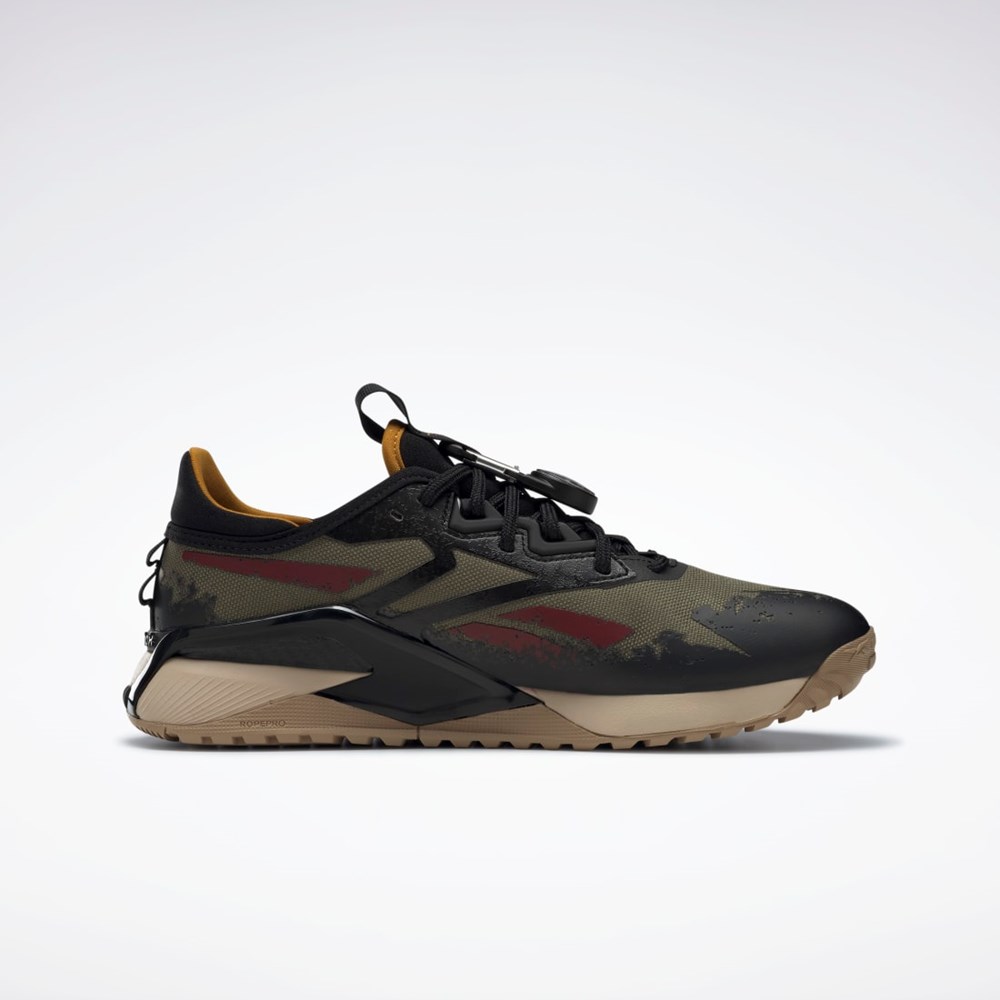 Reebok Jurassic World Nano X2 Adventure Koulutus Shoes Oliivinvihreä Mustat Khaki | ZUPMBJ-591