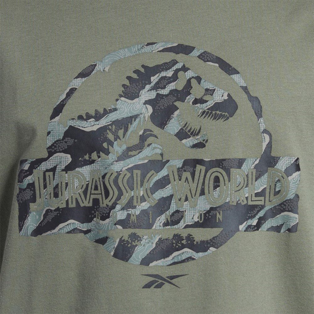 Reebok Jurassic World T-Shirt Vihreä | LECTFV-364