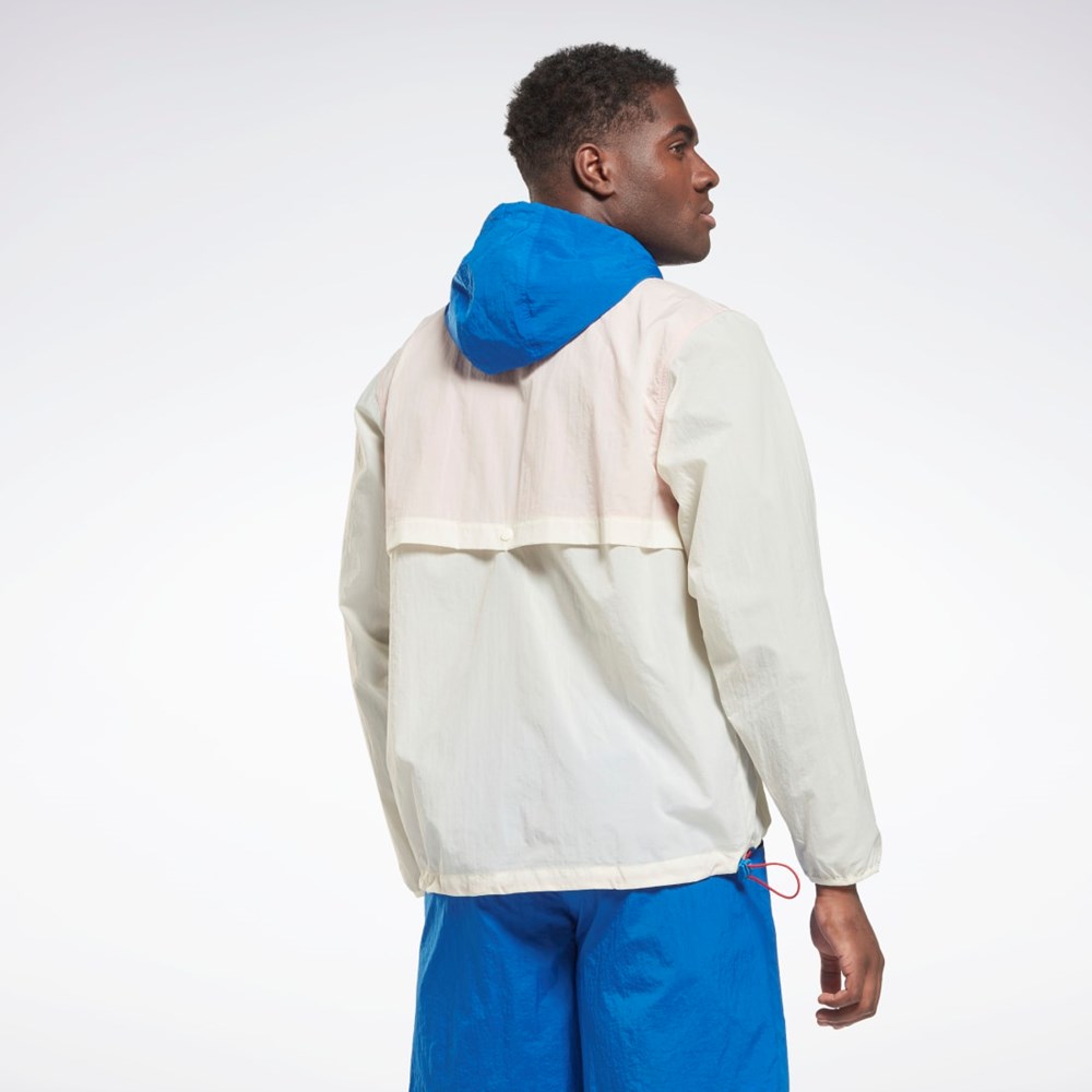 Reebok Kevyet Woven Anorak Jacket Valkoinen | LPFHBA-642