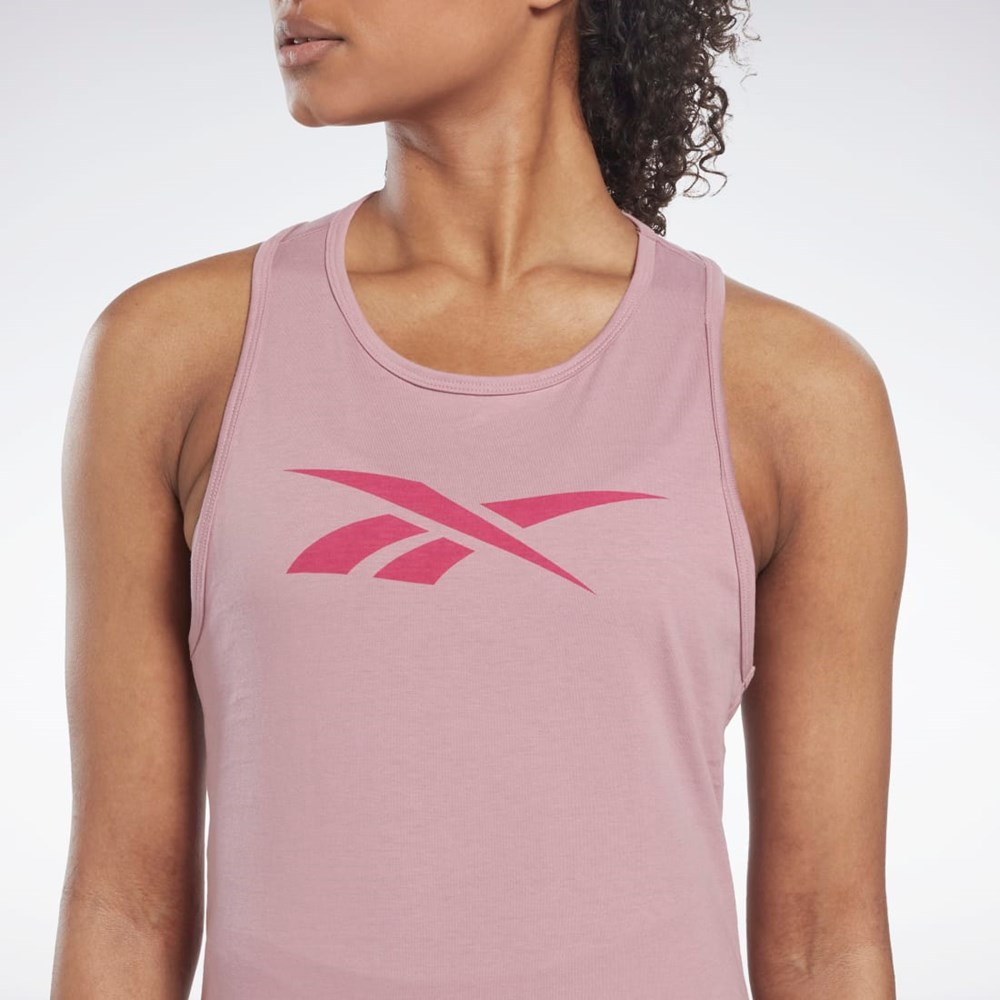 Reebok Koulutus Essentials Graafinen Tank Top Infused Lilac | PRIFXT-908