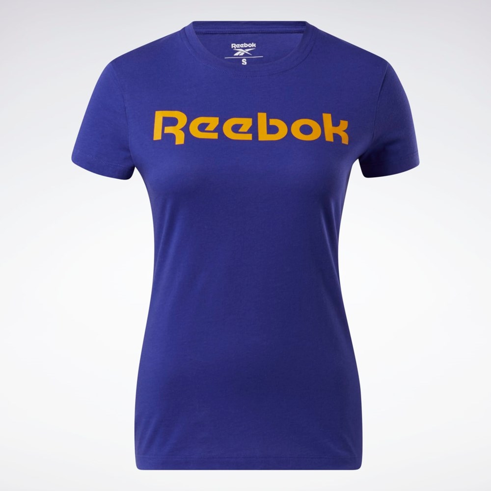 Reebok Koulutus Essentials Graafinen Tee Violetit | EPFQXK-450