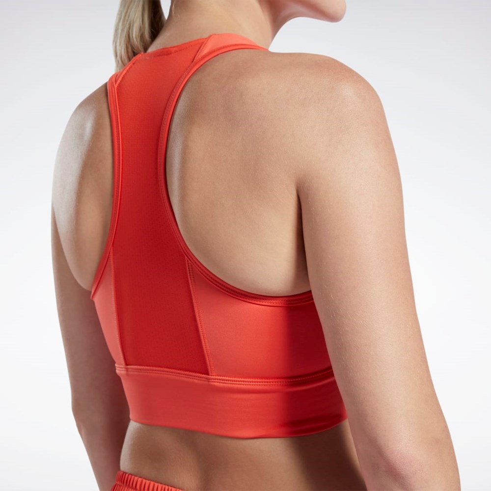 Reebok Koulutus Essentials High-Impact Bra Punainen | WLCPBE-580