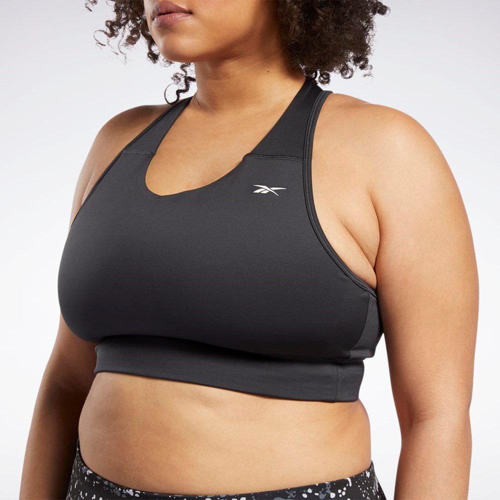 Reebok Koulutus Essentials Sports Bra (Plus Size) Mustat | BXIGLU-629