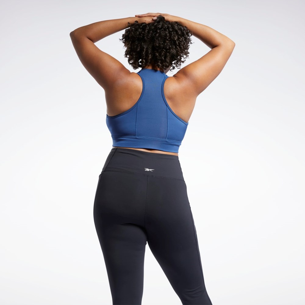 Reebok Koulutus Essentials Sports Bra (Plus Size) Sininen | JELDVS-732