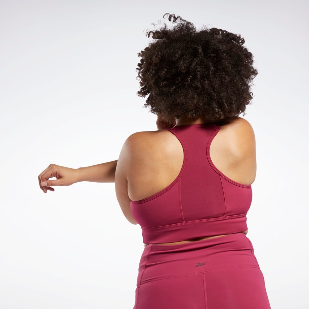 Reebok Koulutus Essentials Sports Bra (Plus Size) Punch Berry | YURMQP-856