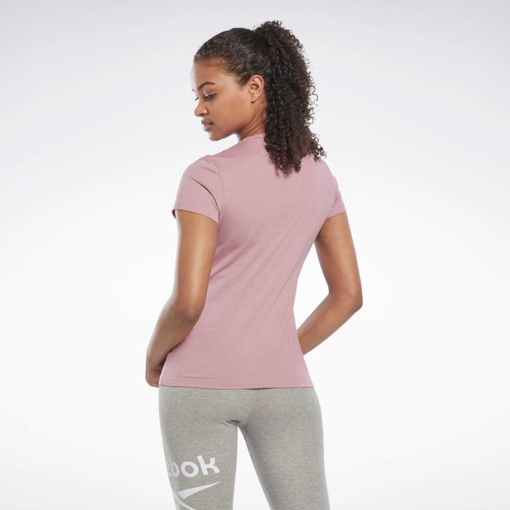 Reebok Koulutus Essentials Vector Graafinen Tee Infused Lilac | DRBIPM-380