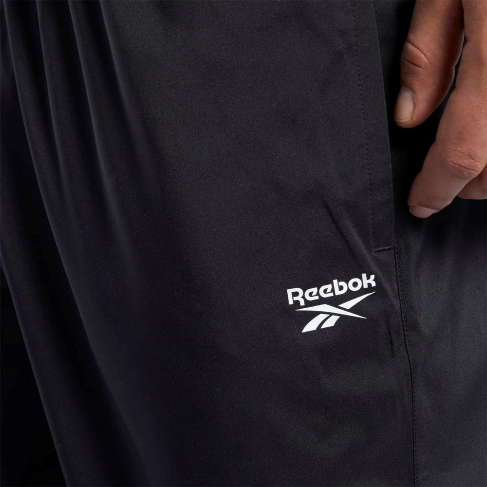 Reebok Koulutus Essentials Woven Unlined Pants Mustat | ANVCXB-546