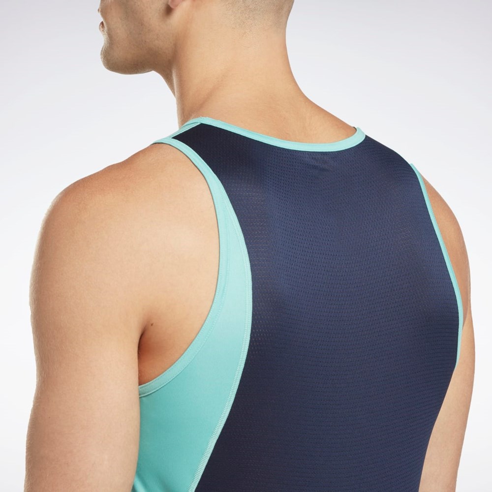 Reebok Koulutus Speedwick Singlet Semi Classic Teal | MLCHPU-329