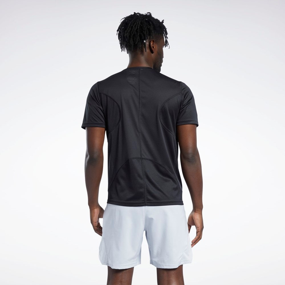 Reebok Koulutus Speedwick T-Shirt Mustat | TMBRVG-942