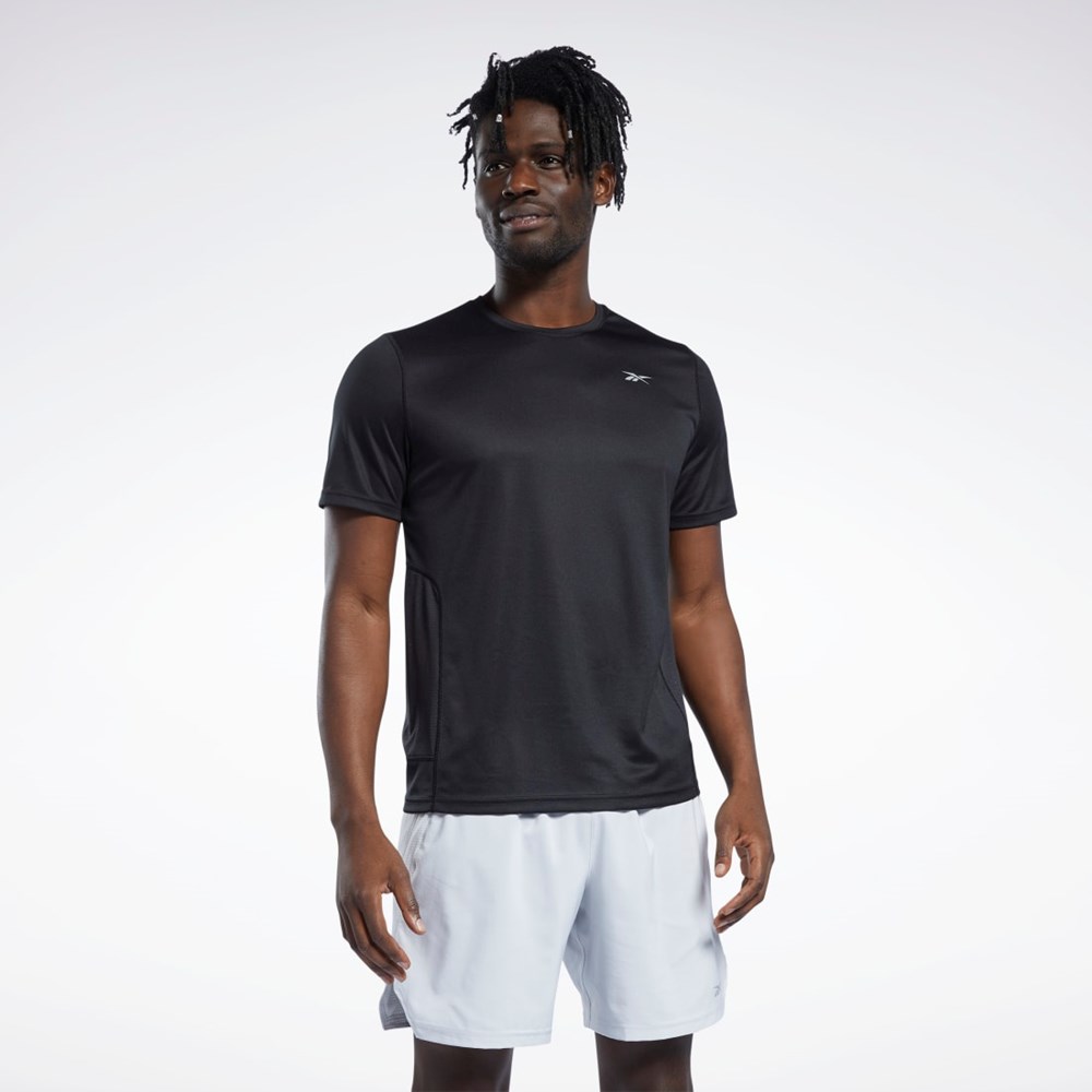 Reebok Koulutus Speedwick T-Shirt Mustat | TMBRVG-942