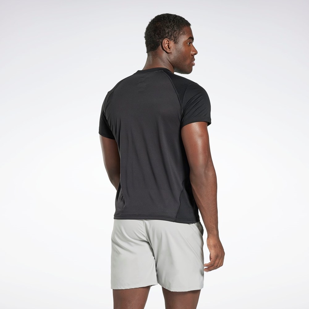 Reebok Koulutus Speedwick T-Shirt Mustat | XUPDLT-164