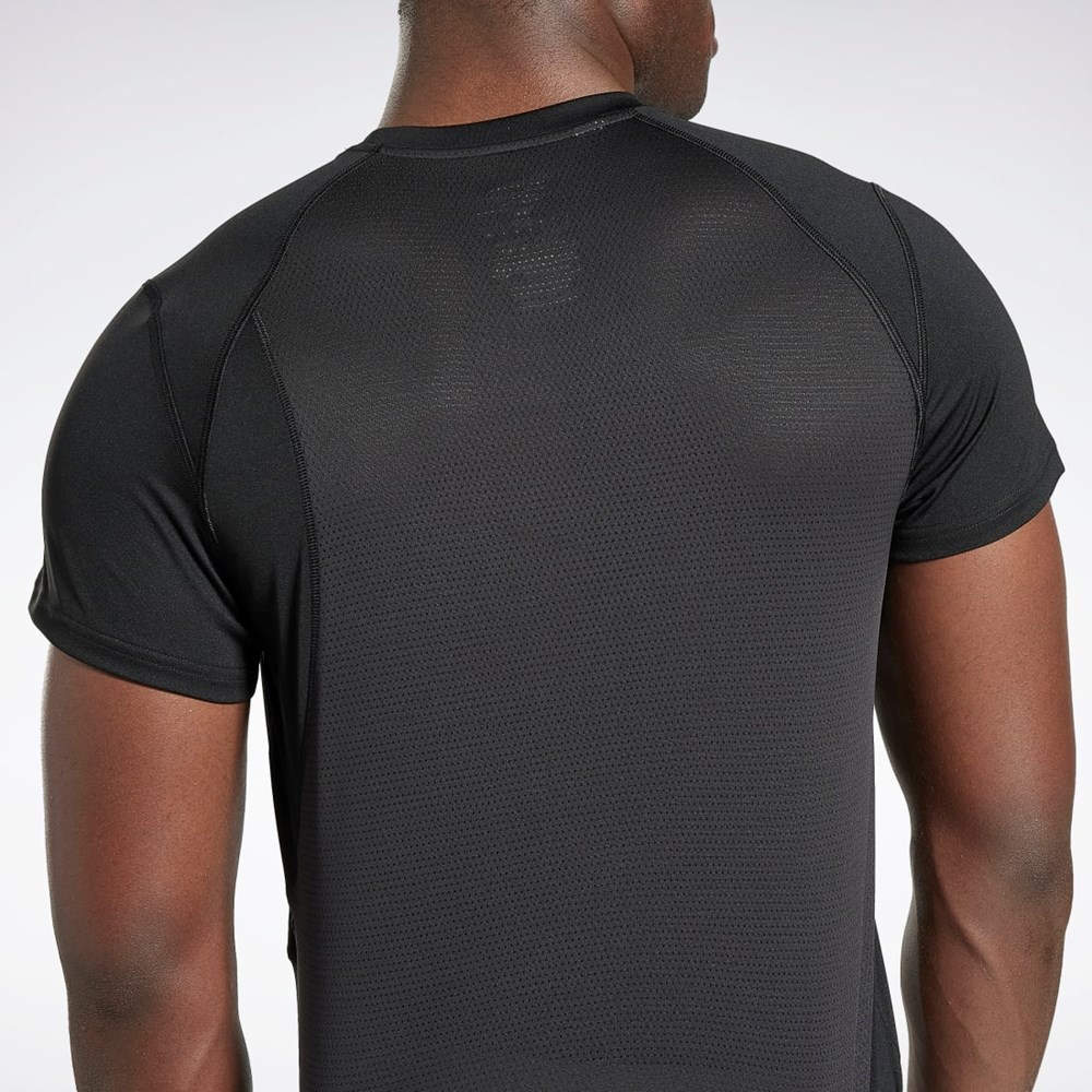 Reebok Koulutus Speedwick T-Shirt Mustat | XUPDLT-164