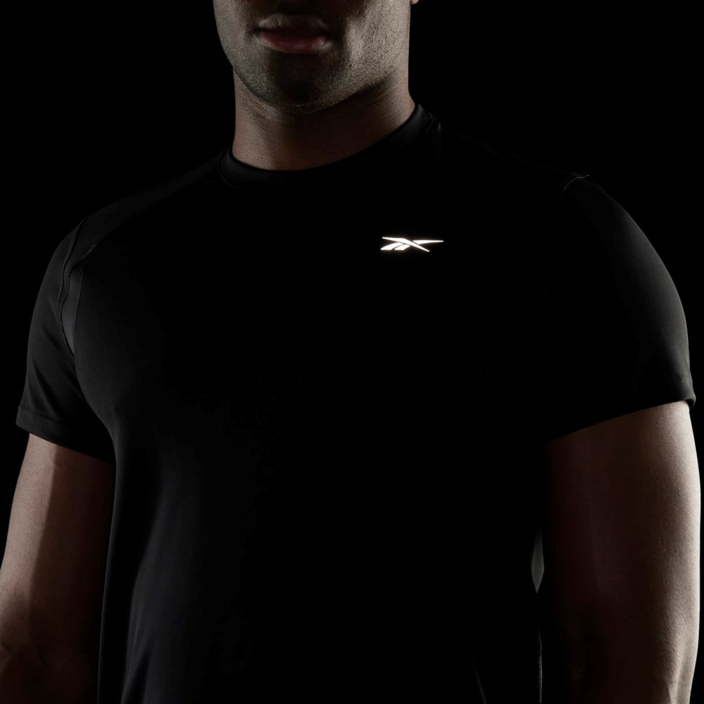 Reebok Koulutus Speedwick T-Shirt Mustat | XUPDLT-164