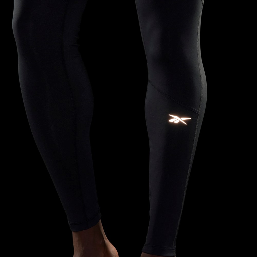 Reebok Koulutus Speedwick Tights Mustat | SYQFON-391