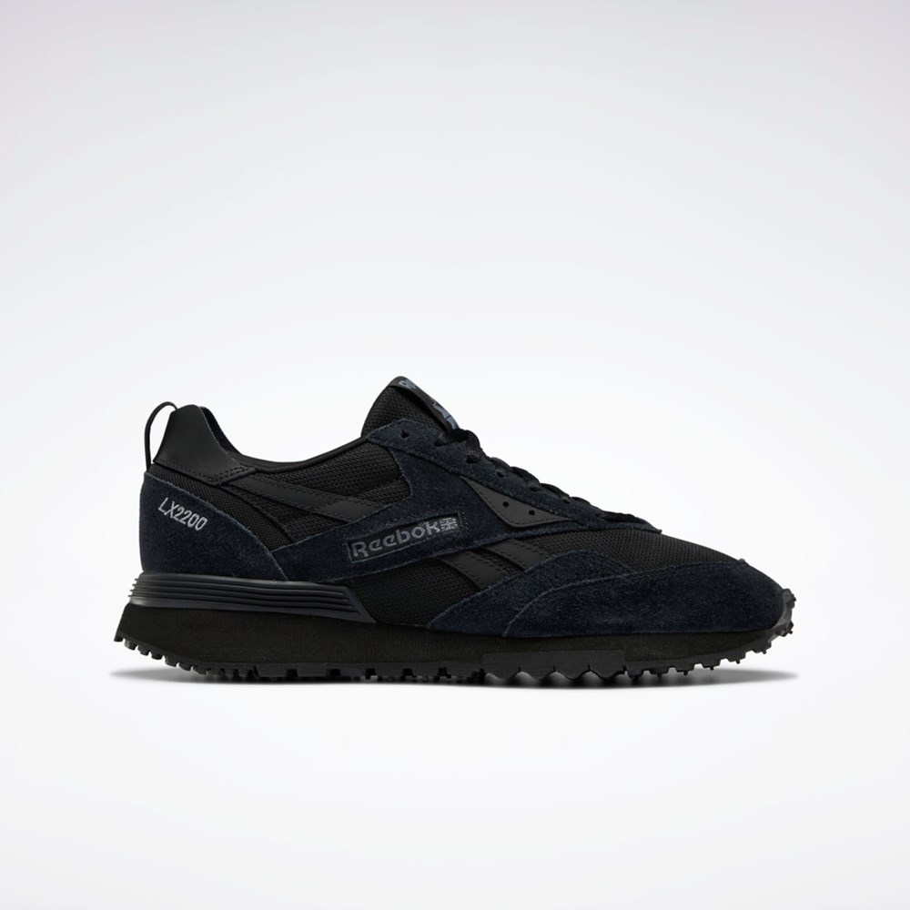Reebok LX2200 Shoes Mustat Mustat Mustat | UPXJVE-218