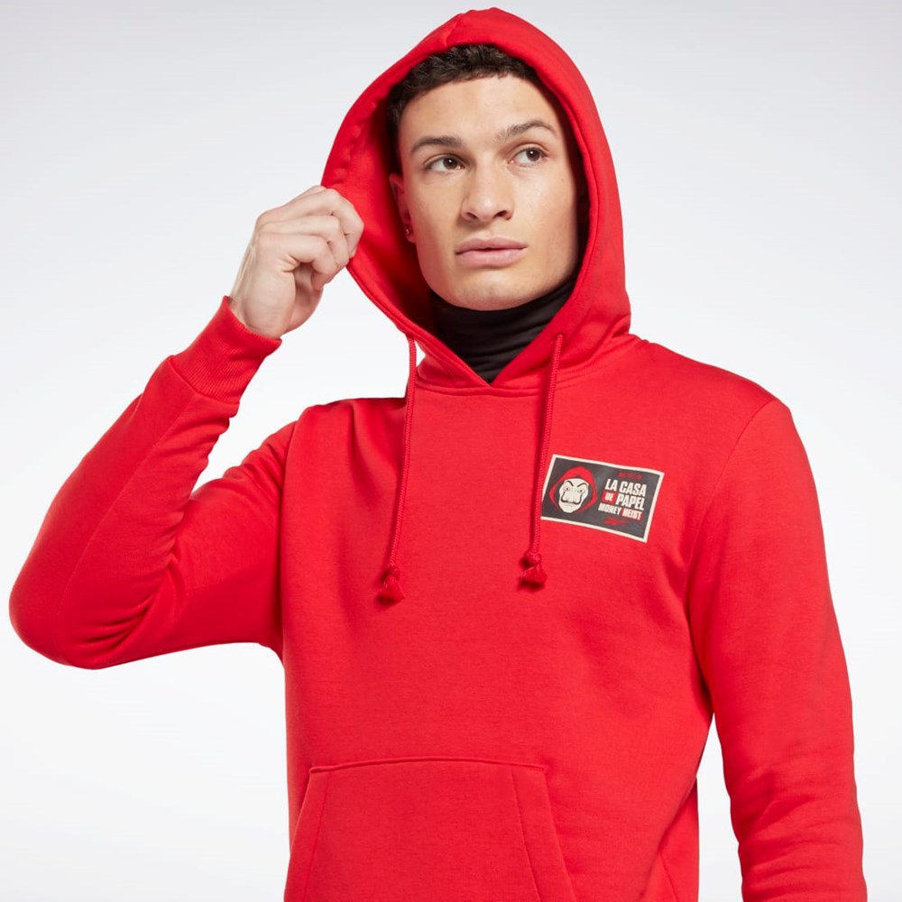 Reebok La Casa De Papel Sweatshirt Punainen | YHUOKG-817