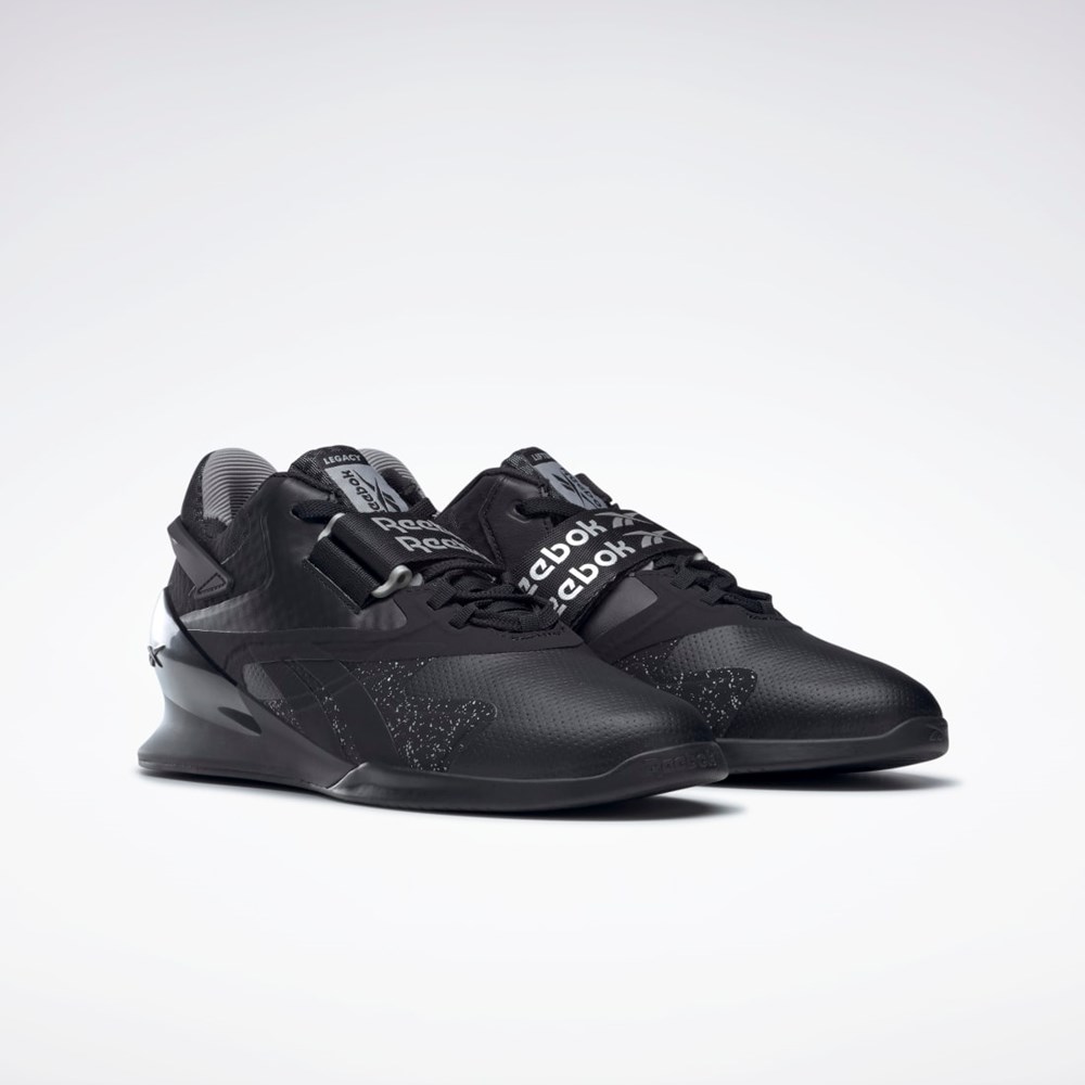 Reebok Legacy Lifter II Shoes Mustat Harmaat | TKYHXM-834