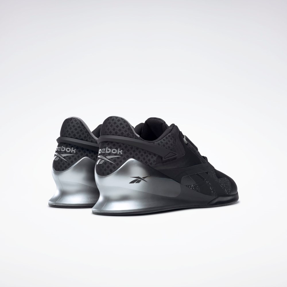 Reebok Legacy Lifter II Shoes Mustat Harmaat | TKYHXM-834
