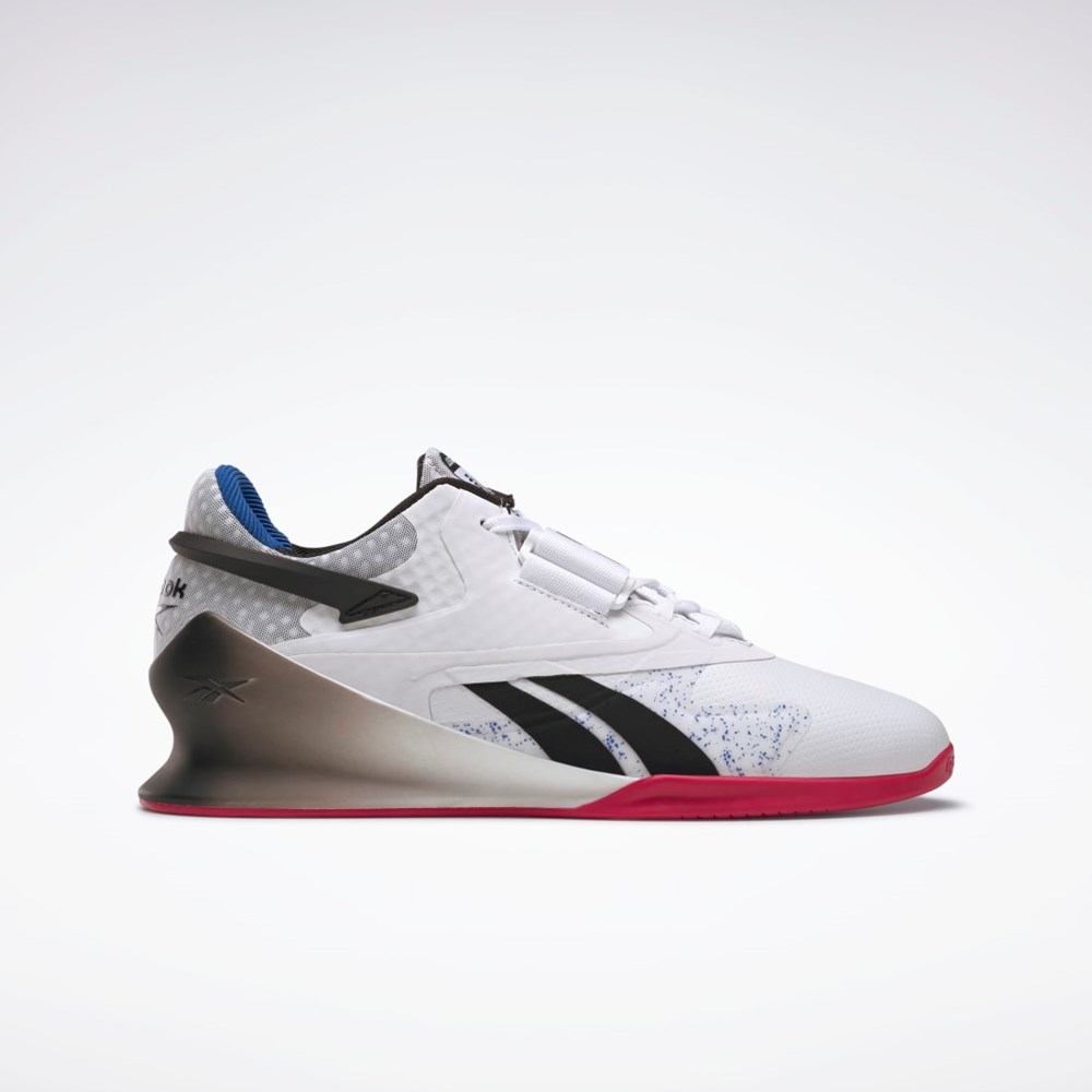 Reebok Legacy Lifter II Weightlifting Shoes Valkoinen Mustat Punainen | JWRFOH-957
